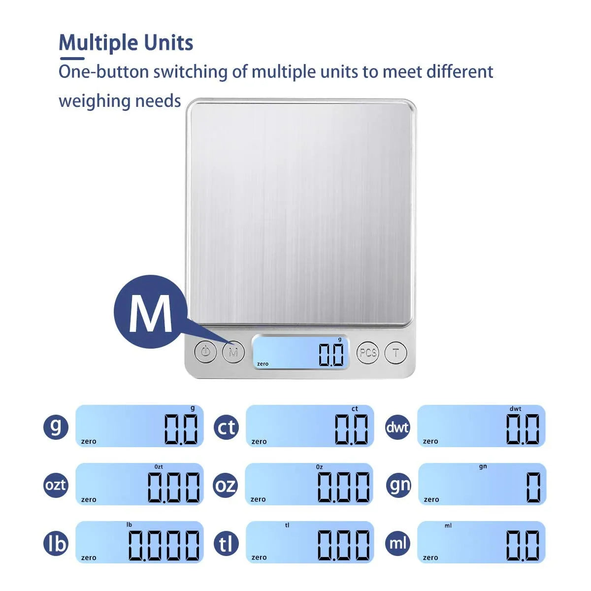 Digital Kitchen Scale 3000g/ 0.1g Small