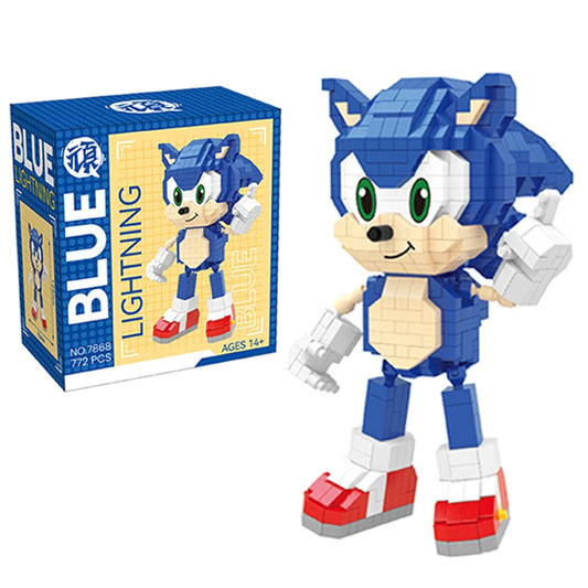 Building Block Micro Cartoon Sonic