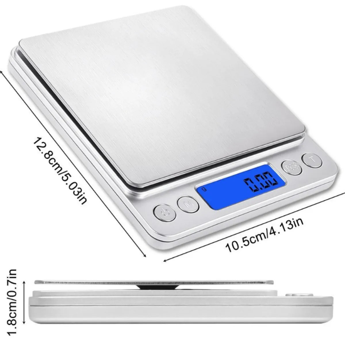 Digital Kitchen Scale 3000g/ 0.1g Small